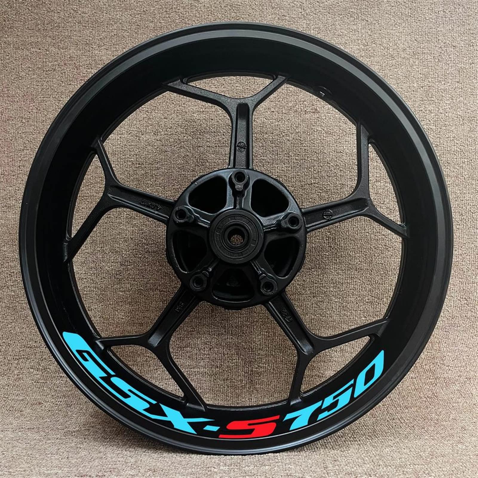 Reflektierende Felgenaufkleber Für Suzuki GSXS750 / GSX-S 750 – 22-teilig, Wasserdicht & Nachtleuchtend