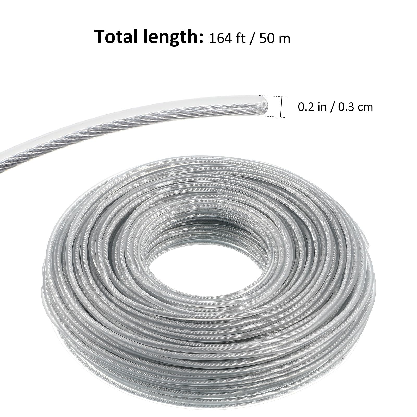 Cinturón De Acero para Cuerda De Hierba Hilo De Nailon para Cortacésped Accesorios para Cortacésped para Desbrozadoras y De Jardines