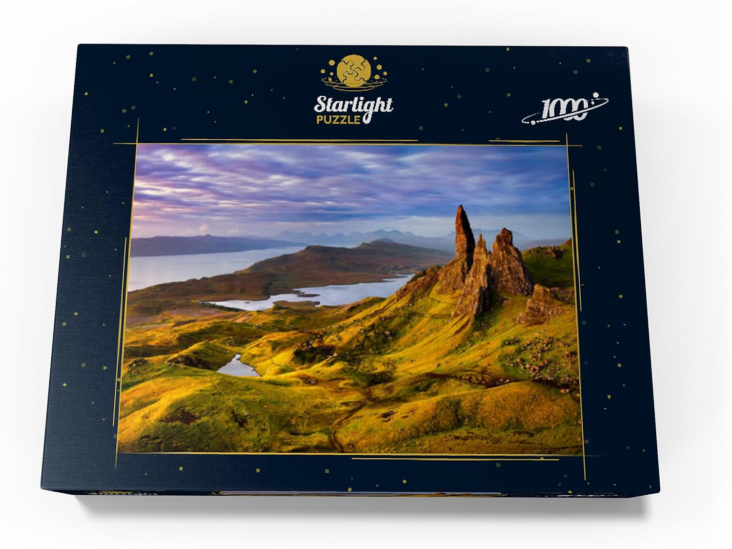 MyPuzzle Old Man of Storr Sunrise Isle of Skye Scotland - Premium 1000 Piece Jigsaw Puzzle for Adults