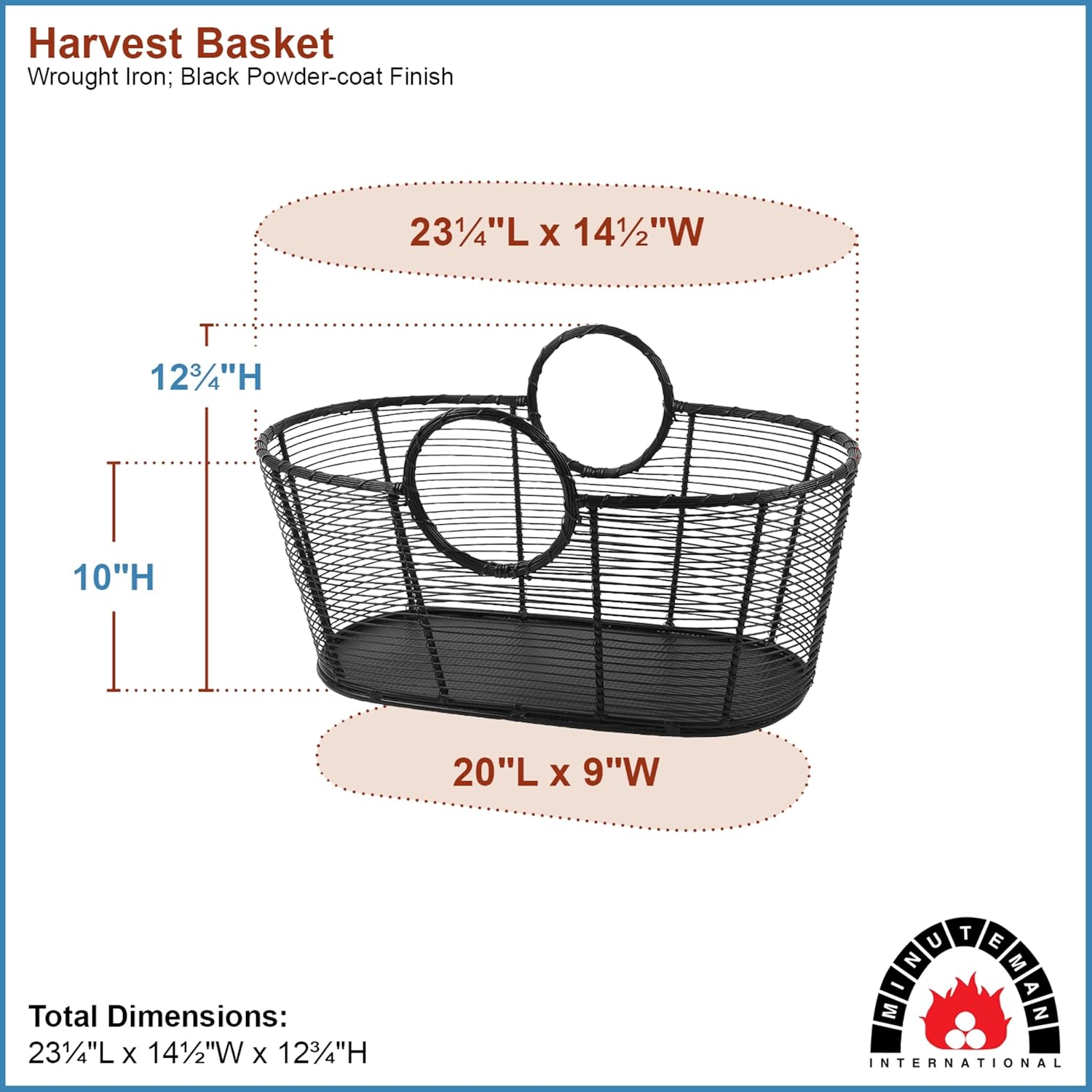 Large Wood Basket