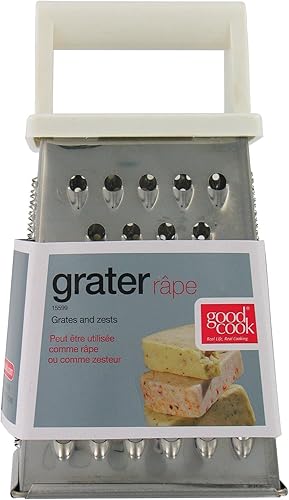 good Cook 15599 7" Caja de acero inoxidable Rallador