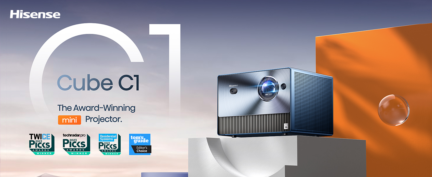 Amazon.com: Hisense C1 4K UHD Triple Color RGB Laser Portable Mini