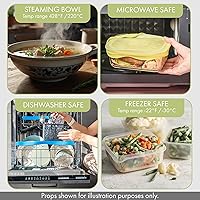 Vista 4 de Reusable Silicone Stretchable Lids – 6‐Piece Multicolor Food Covers for Bowls, Cups & Containers – Airtight, Leak‑Proof, BPA‑Free