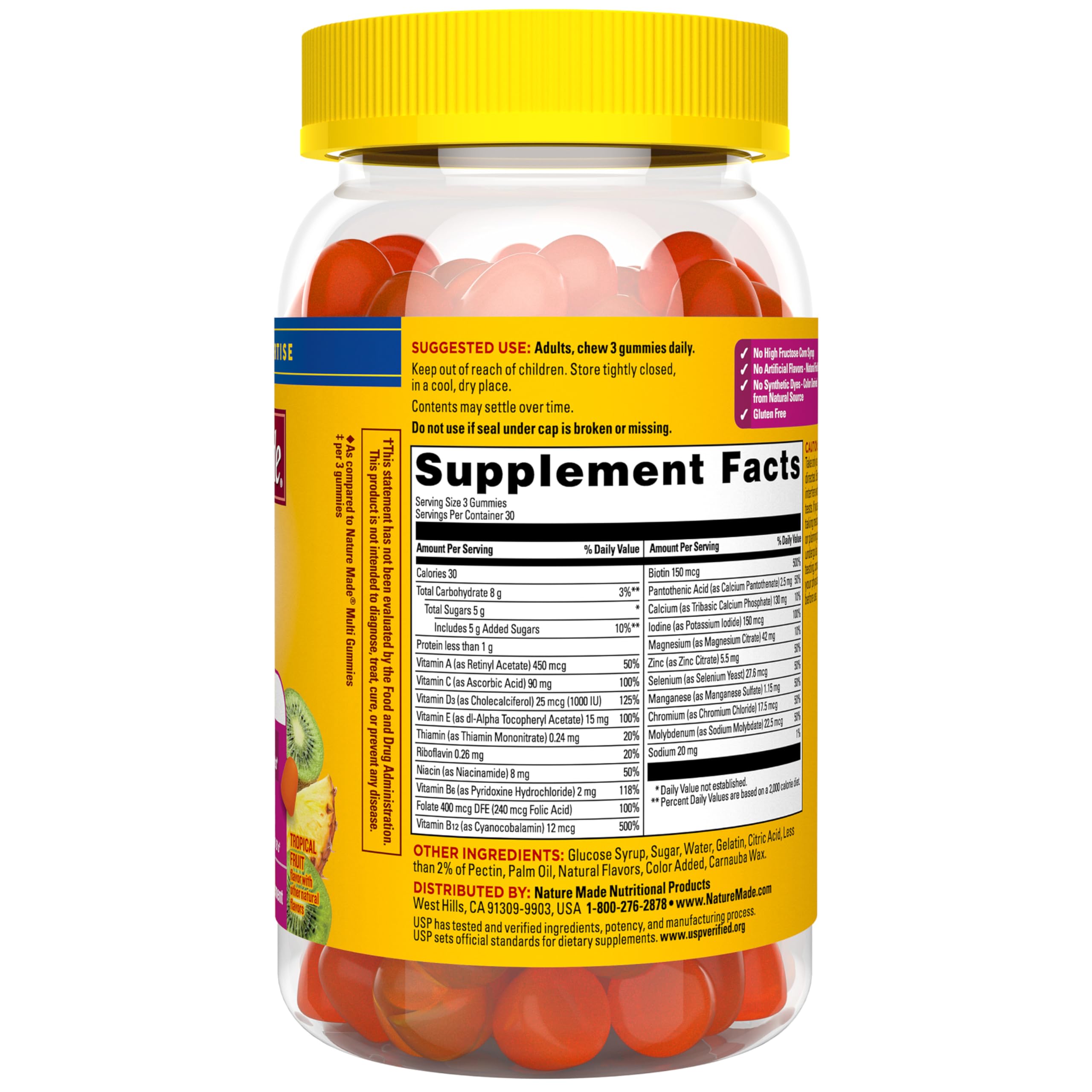 Nature Made Advanced Womens Gummy Multivitamins, 90 Multi Vitamin Gummies — Amazon image 11