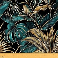 Vista 13 de Tela bohemia por yarda para proyectos de bricolaje, tela bohemia con estampado geométrico de rayas étnicas al aire libre para niños y niñas, tela