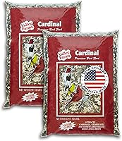Vista 10 de Valley Farms Cardinal Mix (10 libras) Alimento para pájaros silvestres para comederos exteriores, semillas de ave cardenal con semillas de girasol