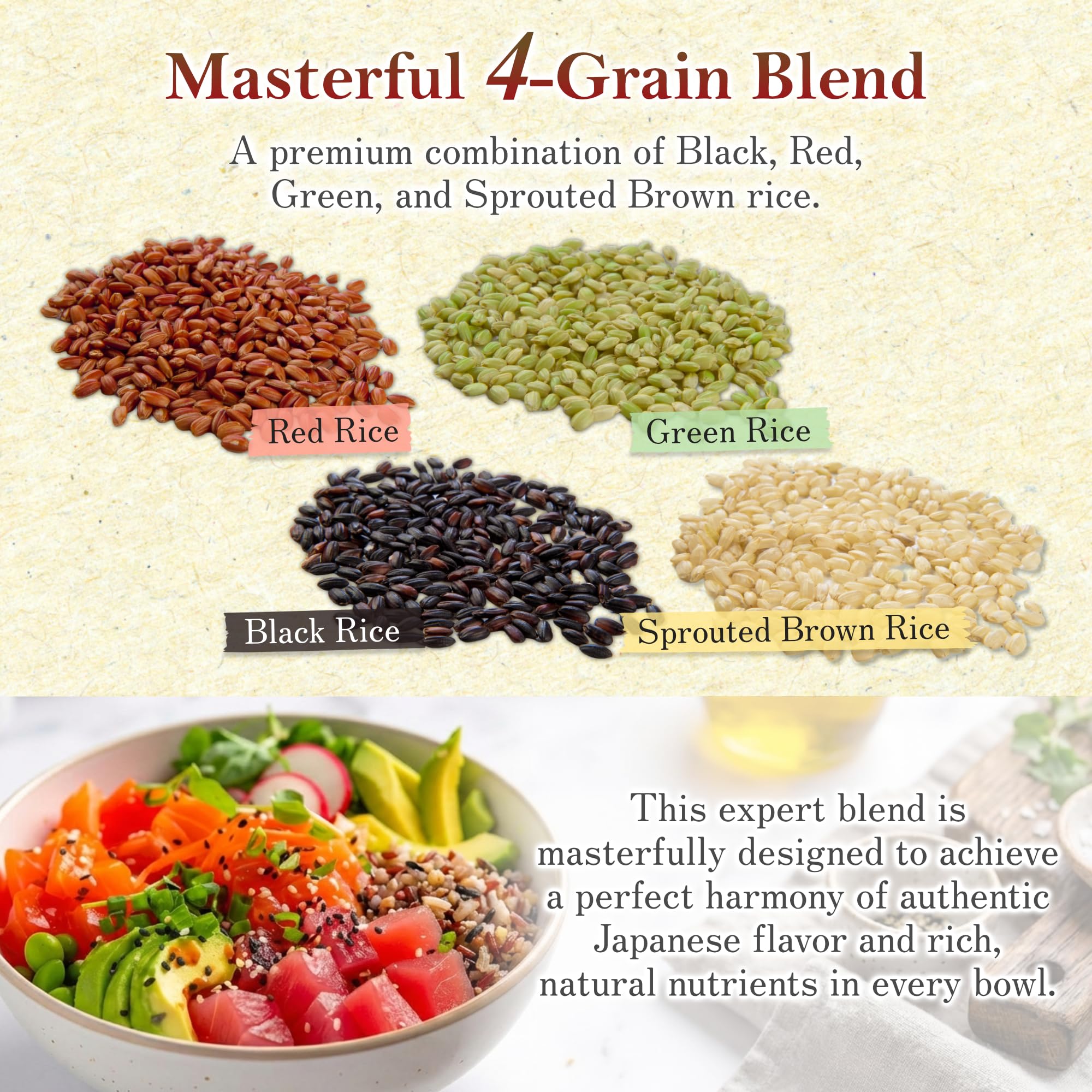 Amazon.com : Ancient rice [black red green blend] 2.2 lbs from