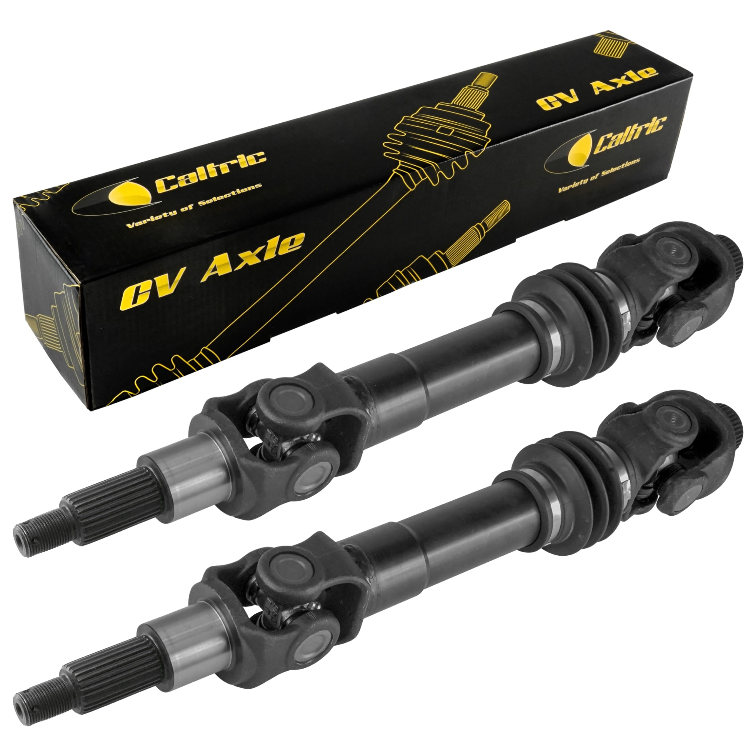 Photo 1 of Caltric 2 Pcs Compatible with Polaris Sportsman 500 Rear CV Joint Axle Left and Right 1996 1997 1998