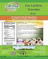 Vista 1 de Lecitina de Soja, Gránulos (16 oz, ZIN: 528636) - Paquete de 2