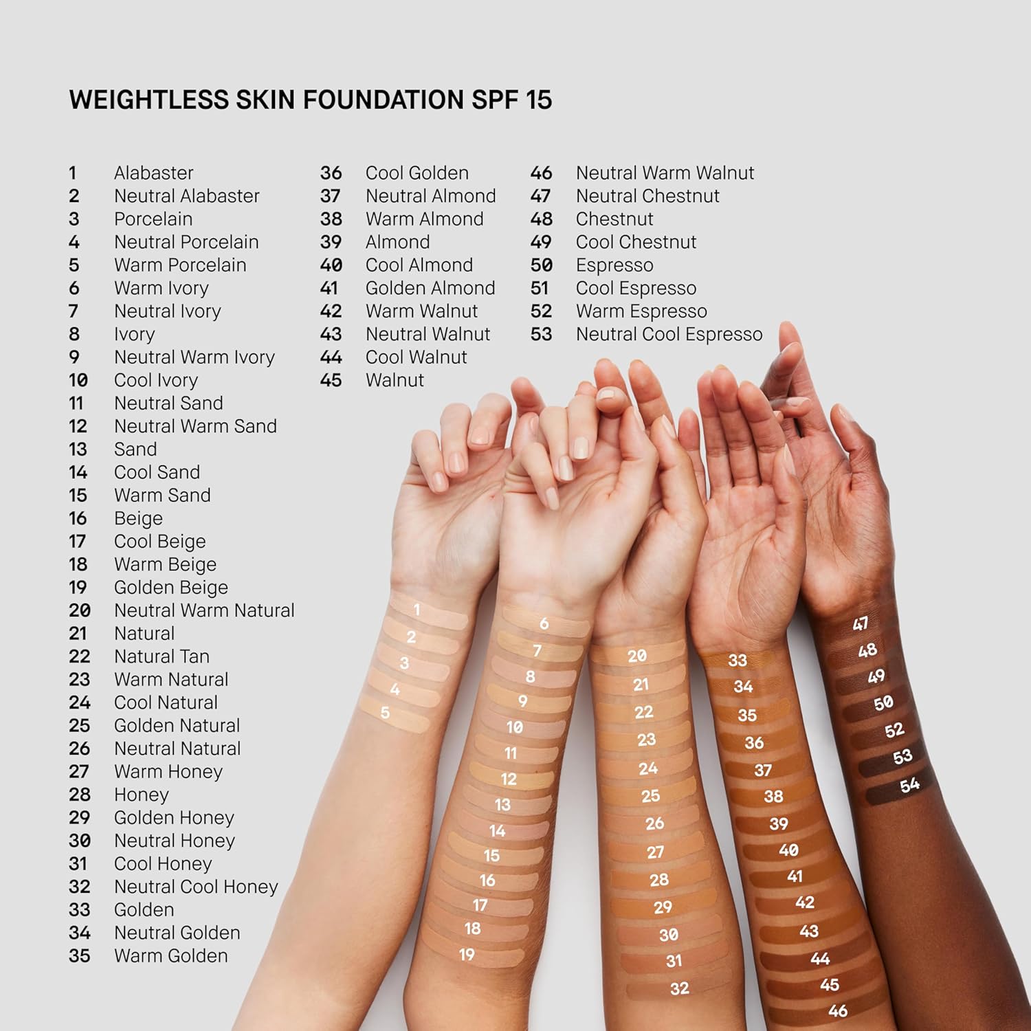 Bobbi Brown Weightless Skin Foundation SPF 15 | Oil-Controlling, 24-Hour Hydrating Foundation, Medium Coverage| Natural Matte Finish, 1 Fl Oz - Image 6