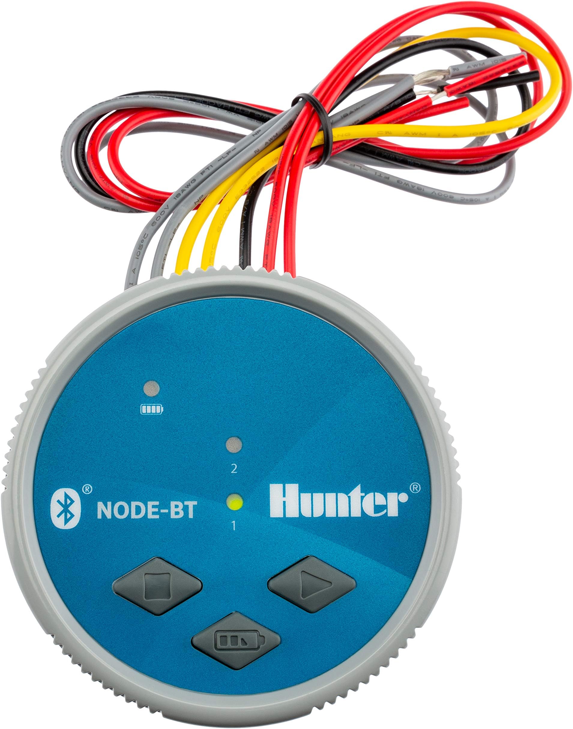 SPW Hunter Node-BT-200 Two Zone Bluetooth Enabled Irrigation Controller 9V Dual Station Timer NODEBT200