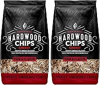 Vista 10 de Fire & Flavor Virutas de madera natural prémium para ahumador, astillas de madera para fumar, astillas de madera para ahumar, accesorios