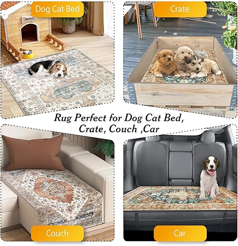 Miniatura 2 de kathson 2 almohadillas reutilizables para cachorros, 32 x 48 pulgadas, almohadillas lavables para cachorros, almohadillas de entrenamiento para