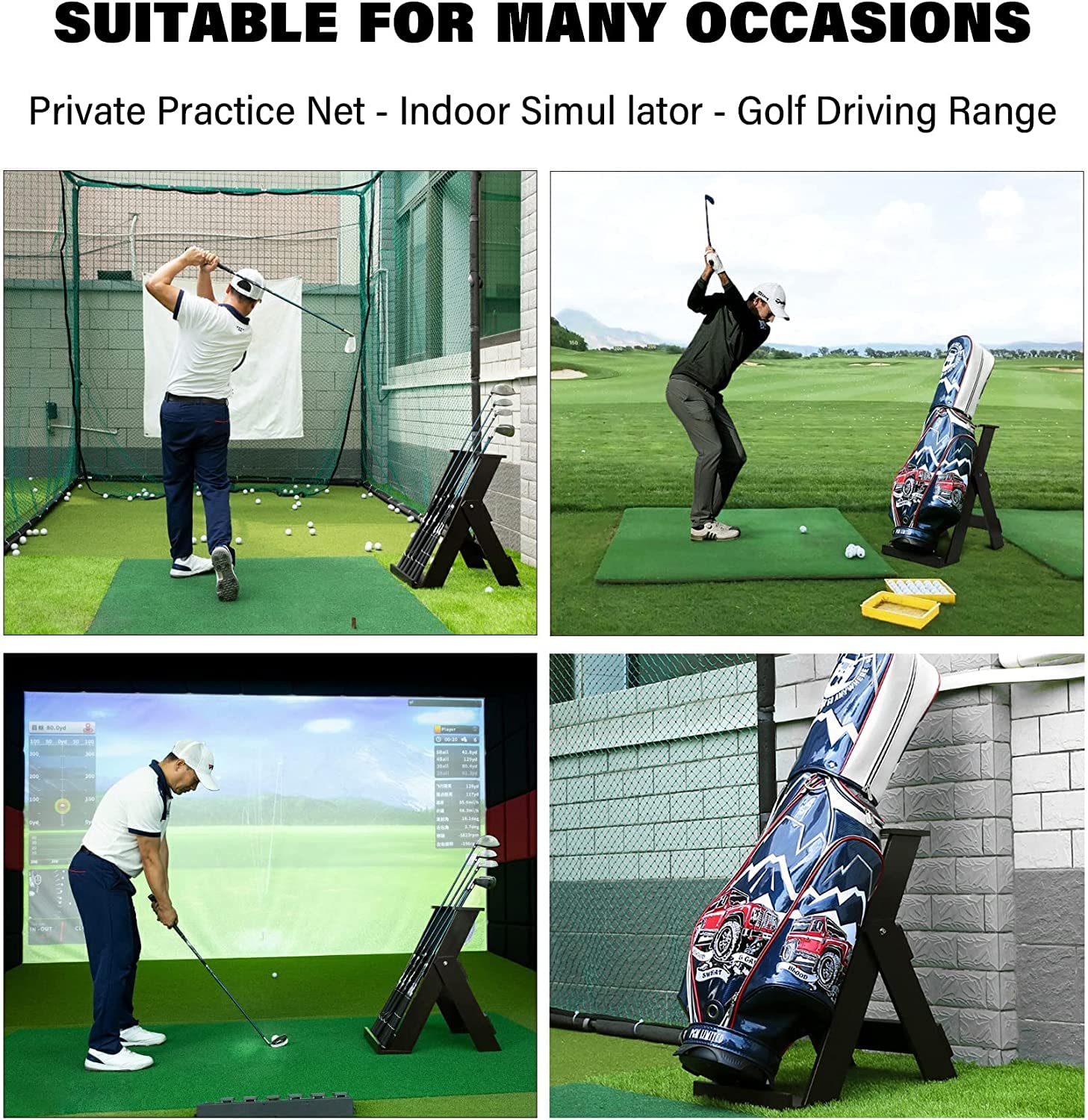 Premium Putting System 9' Putting Green with Electric Ball Return