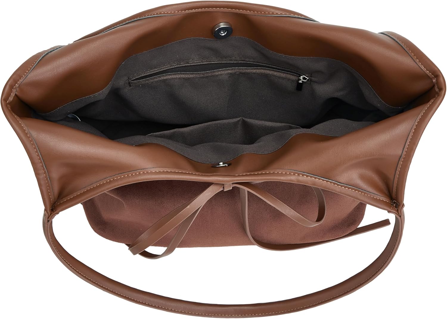 Vintage French Bow Tote Bag Large Capacity Hobo Bag Shoulder Bag Satchel Purse Chic Underarm Bag for Women Girls - Image 7