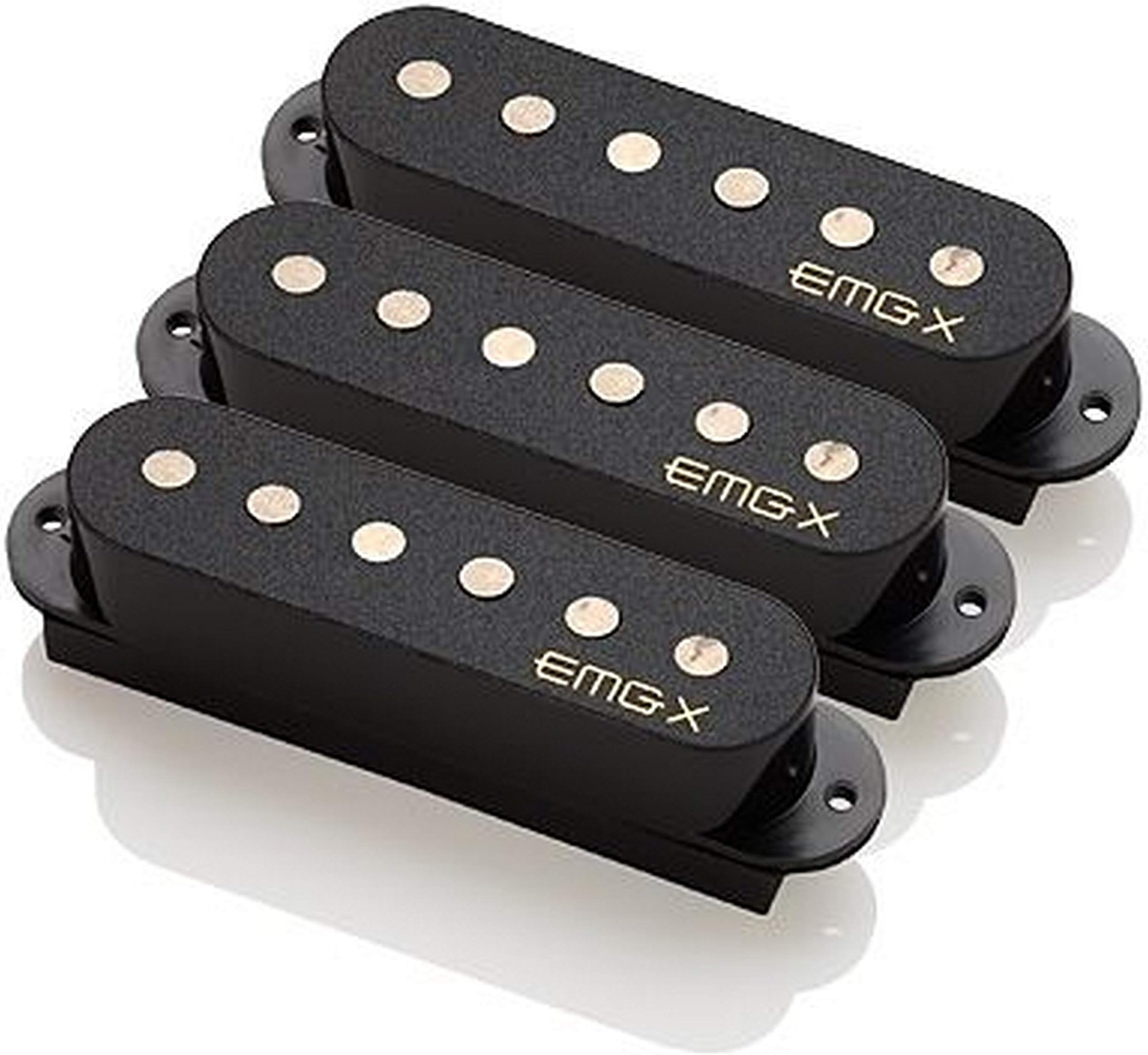E-Guitar Pickup Strat, X-Series - SAVX-Set, 3 Single-Coils black