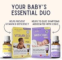 Vista 9 de Gotas de vitamina D3 para bebés – 400 UI por dosis Formulación natural y limpia para bebés y niños pequeños Suministro para 100 días