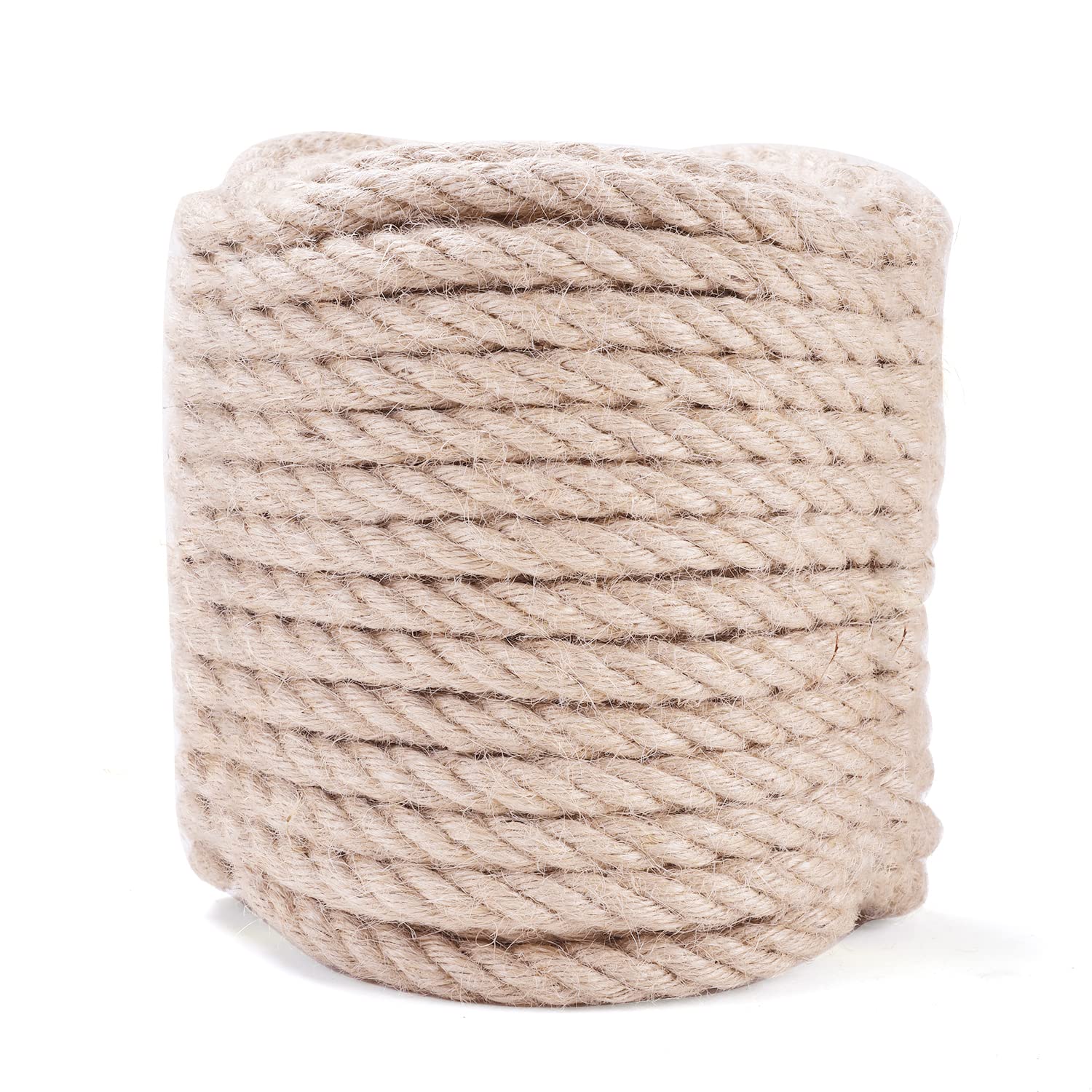 Lock Line Rope 2in Climbing Rope 2 Inch 2 Inch X 65 Feet Manila Rope - Natural Jute Hemp ...
