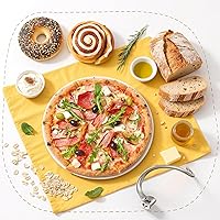 Vista 7 de Gancho de masa en espiral de acero inoxidable para batidora de pie KitchenAid, gancho para pan, se adapta a batidoras de pie con tazón elevable