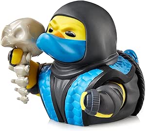 TUBBZ First Edition Sub-Zero Collectible Vinyl Rubber Duck Figure - Official Mortal Kombat Merchandise - Fighting Action TV, Movies, Comic Books &amp; Video Games