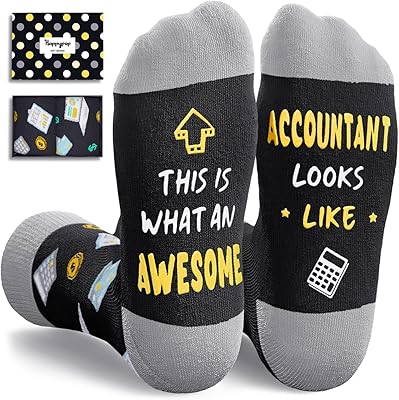 HAPPYPOP Lawyer Cheerleading Baker Socks - Gifts for Manager Pilot Farmer Accountant