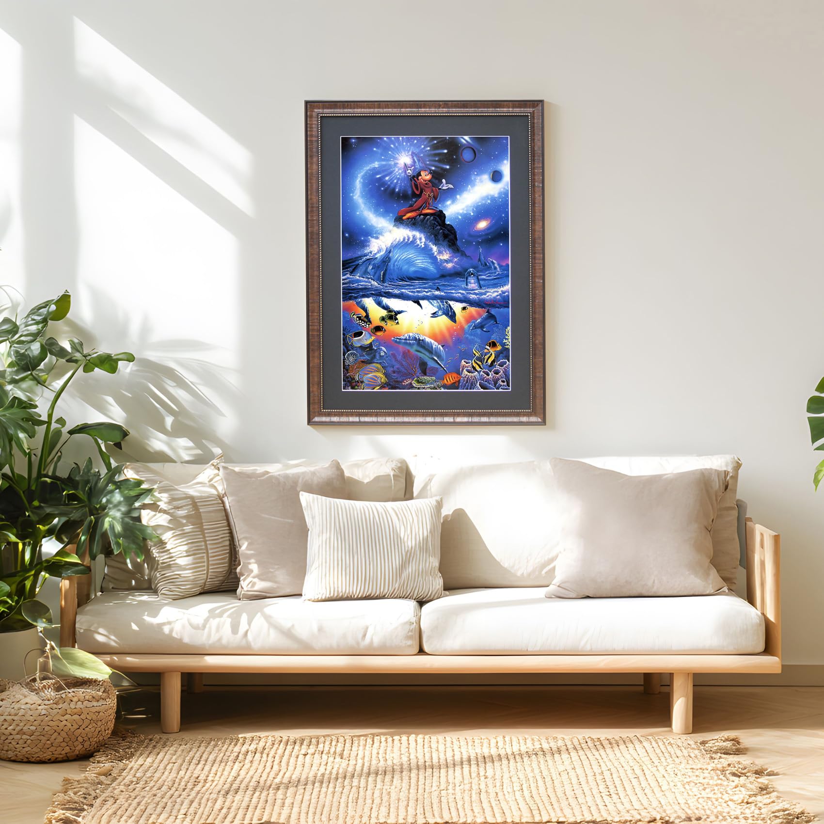 Amazon｜アートショップ フォームス ラッセン&ディズニー ミッキー