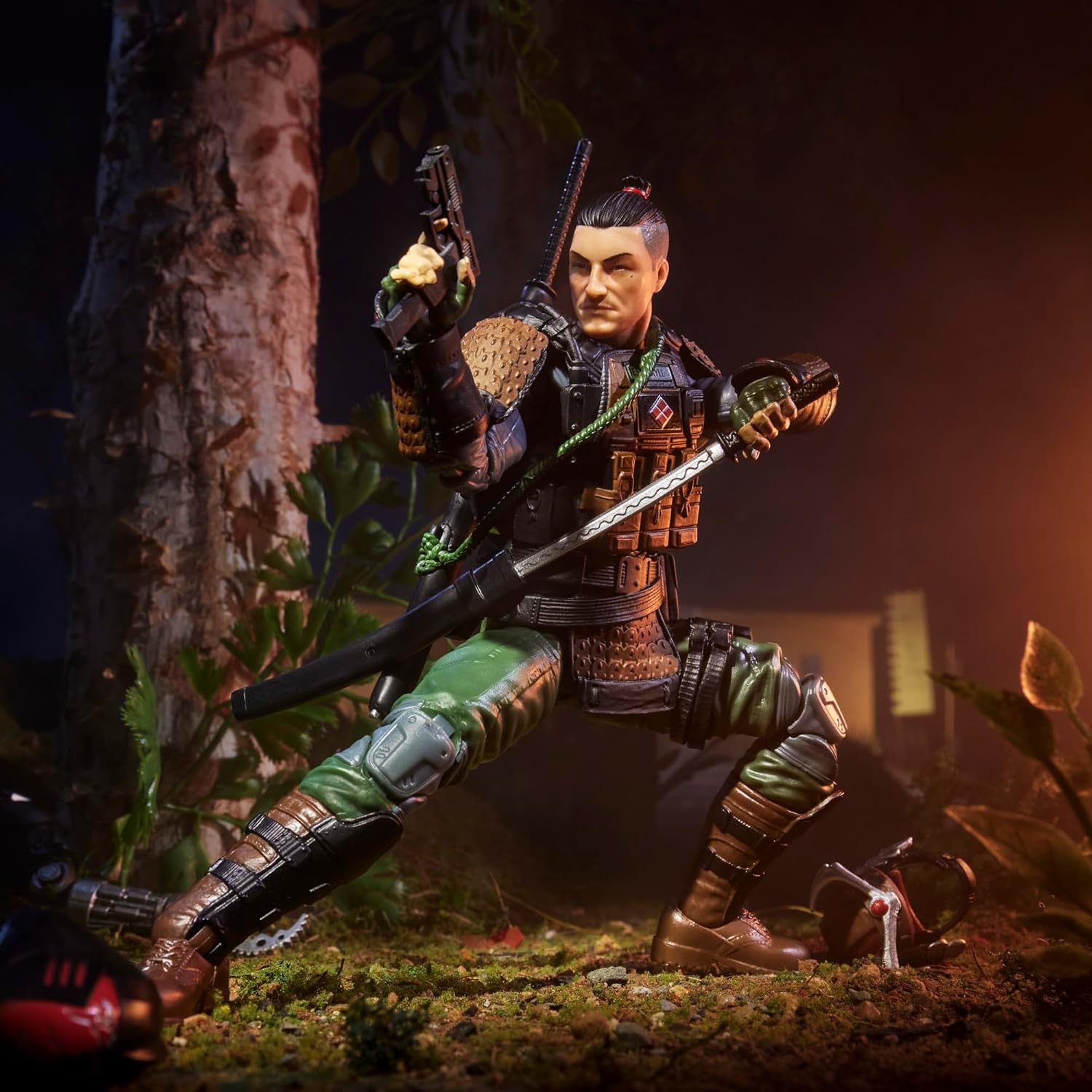 G.I. Joe Classified Series #174, Kyle Budo Jesso, Deluxe Collectible 6 Inch Samurai Action Figure with 19 Accessories
