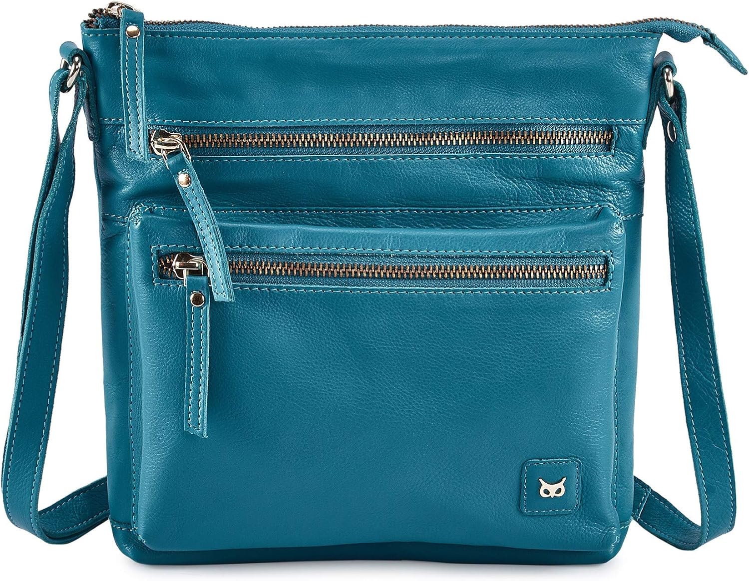 Small Genuine Leather Crossbody Bags for Women Vintage Travel Sling Purses & Handbags Shoulder Crossover - Image 4