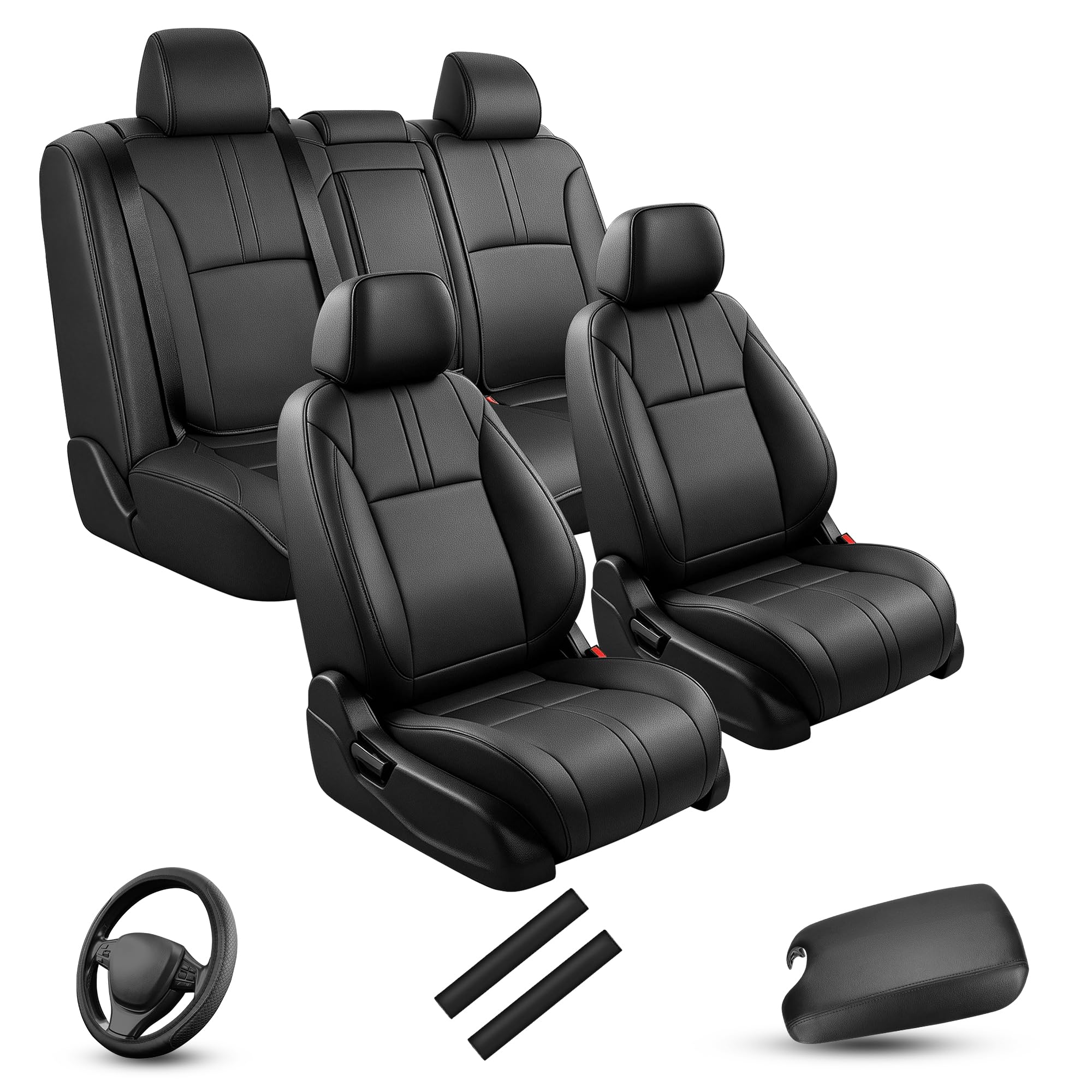 TTX LIGHTING Custom Fit for Honda Civic 2016-2021 Seat Covers (5-Seat)