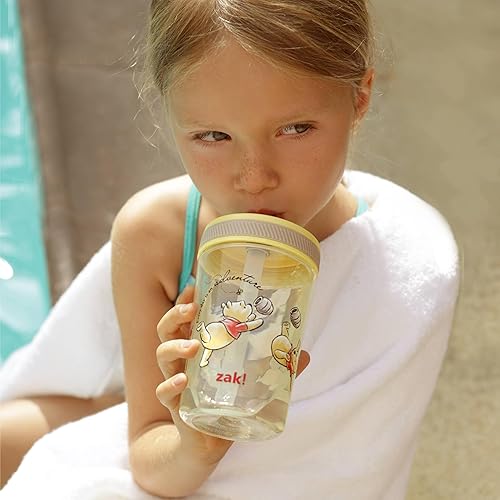 Vista 27 de Zak Designs - Juego de vasos Baby Shark Kelso de 15 onzas, sin BPA, tapa de rosca con popote hecha de plástico duradero y silicona, paquete perfecto