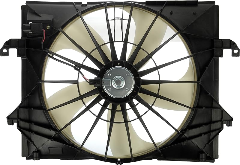 Conjunto de ventoinha elétrica do radiador Dorman 621-410 para Dodge Ram 1500 – 12 V