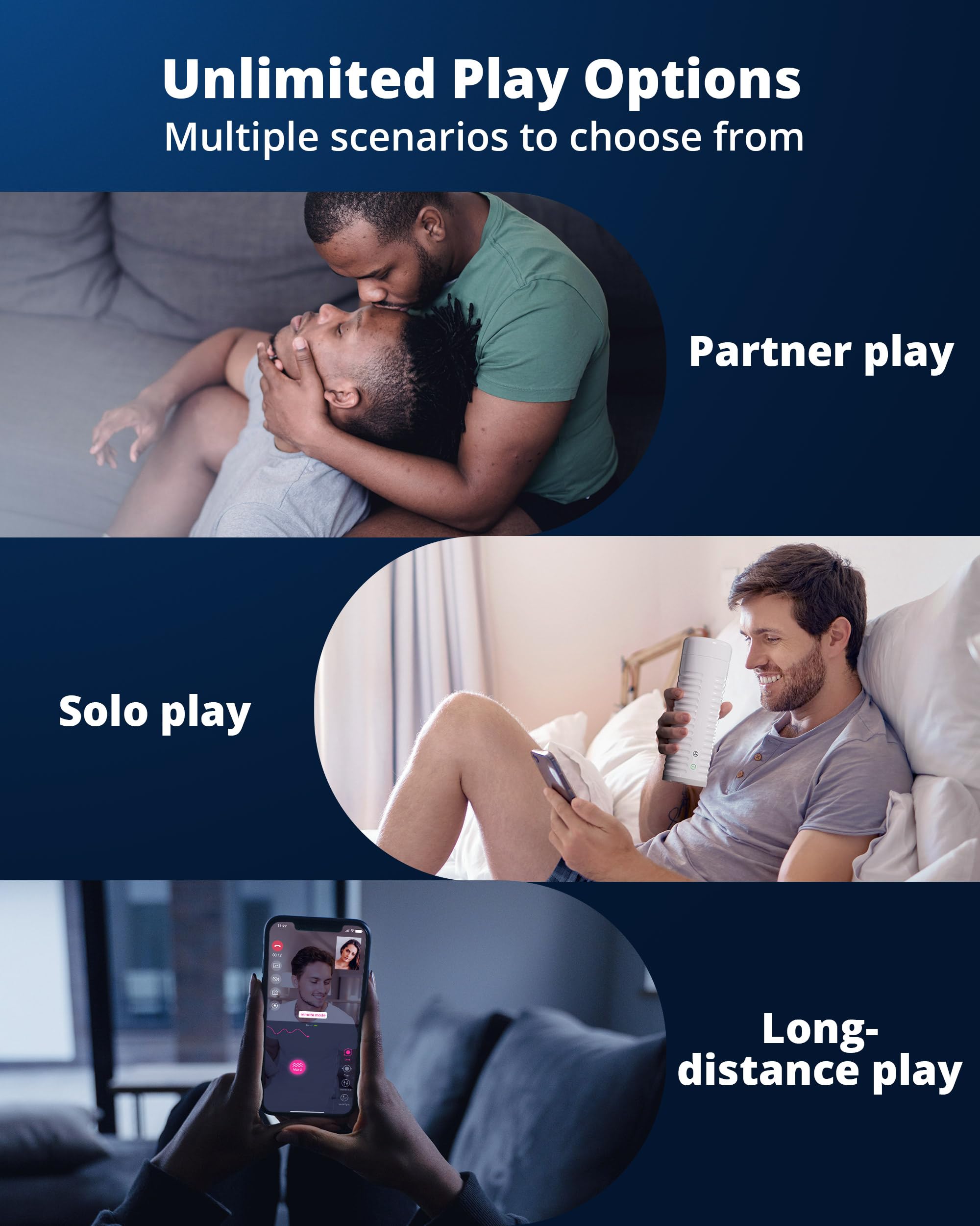 LOVENSE Max 2 Male Masturbator Sex Toys, Automatic Vibration Sex Machine Pocket Pussy with 360 Degree Contractions, Male Stroker Sucking Toys, 3D Realistic Pussy Pocket for Men's Oral Sex Toy