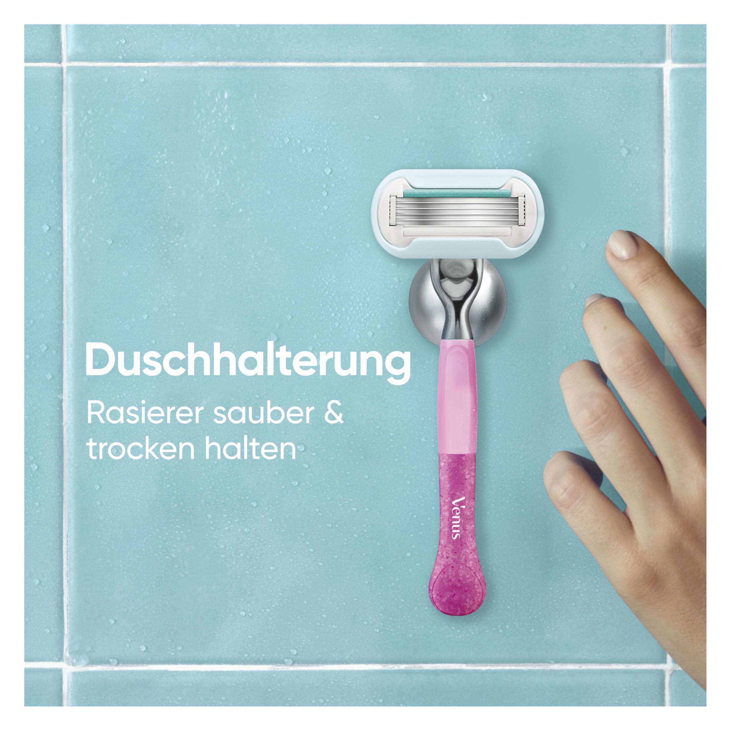 Gillette Venus Party Edition Rasierklingen Damen — 6 Original Ersatzklingen mit Einem Hauch von Aloe Vera für Damenrasierer, Nassrasierer für Frauen mit Sensibler Haut