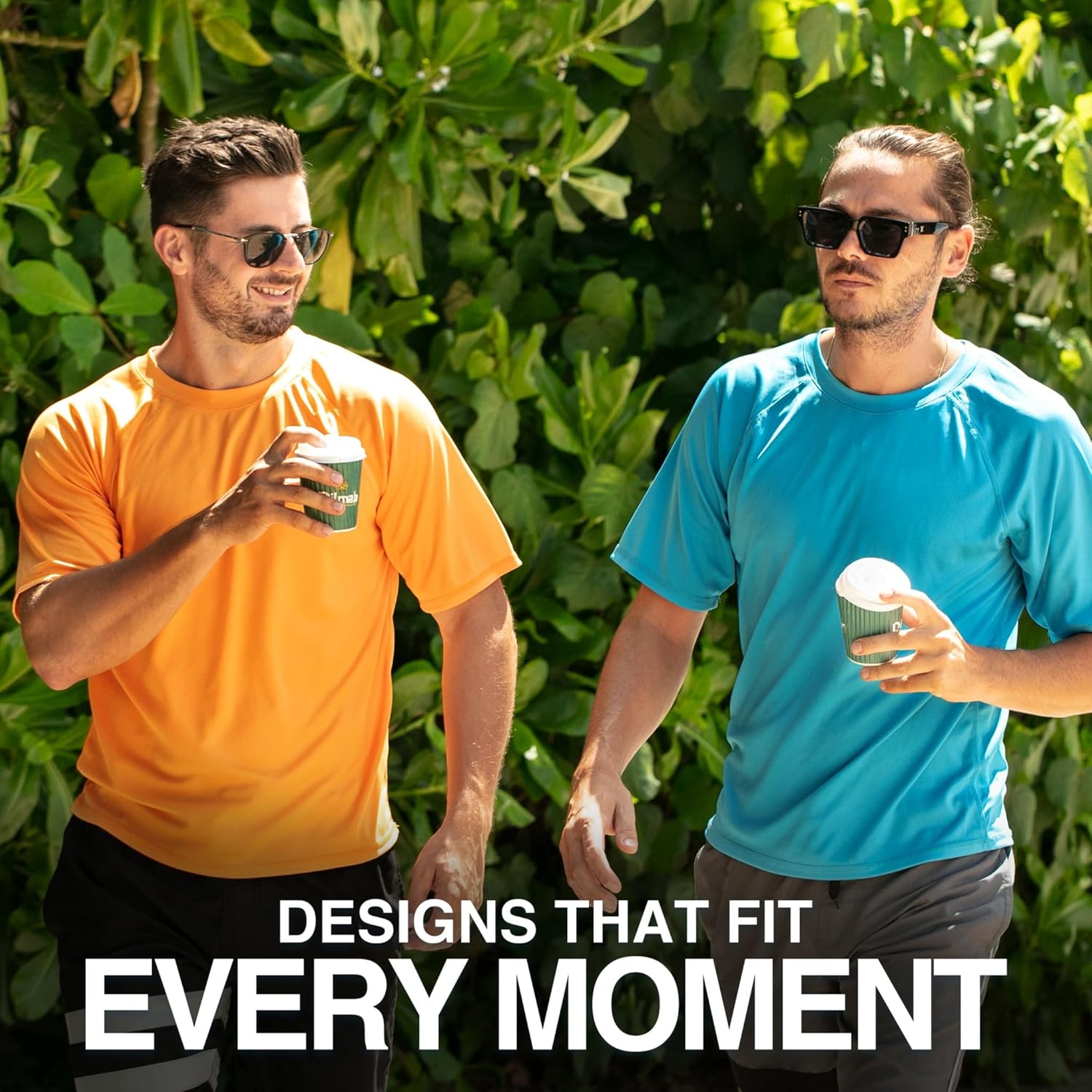 Kanu Surf Mens Short Sleeve UPF 50 Swim Shirt Rash Guard Sun Shirt (Regular & Extended Sizes) - Image 6