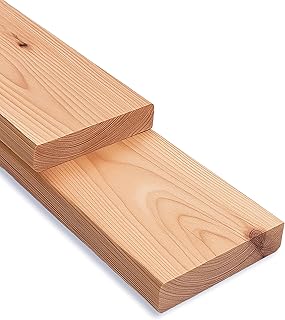 Gartenwelt Riegelsberger Kantholz Lärche Natur 20x95 mm 90 cm – Konstruktionsholz gehobelt & gefast