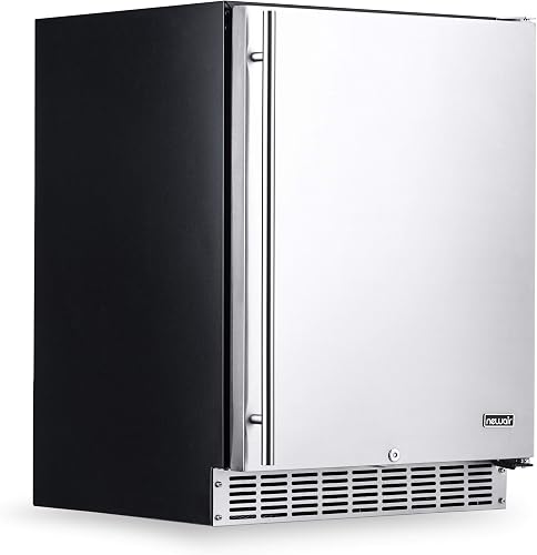 NewAir NOF160SS00 compact refrigerator, Stainless Steel