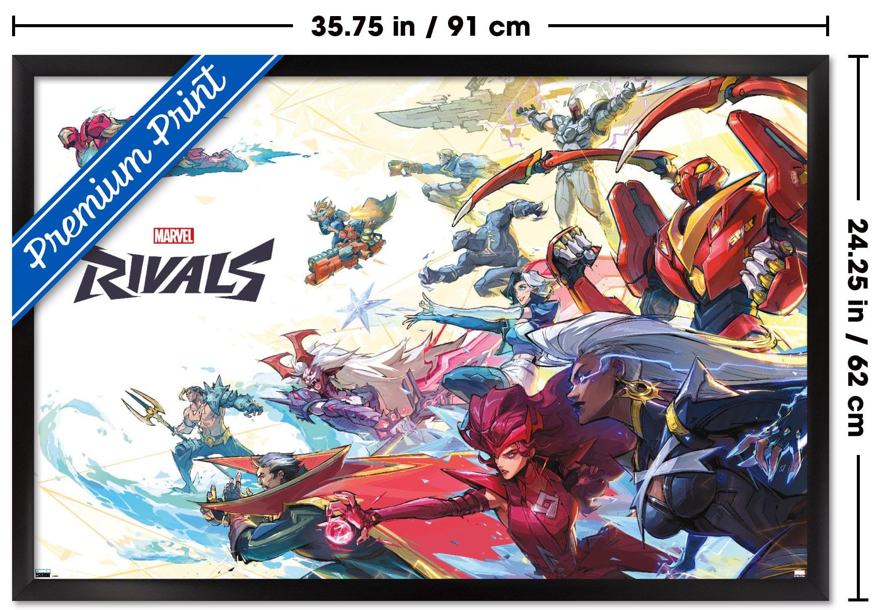 Amazon.com: Marvel Rivals - Group Wall Poster, 34L