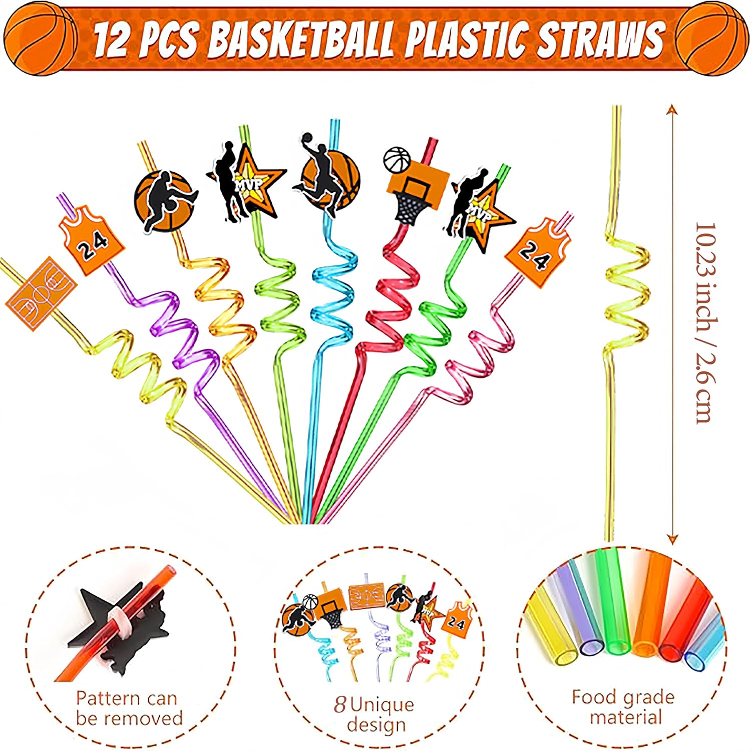 Basketball Party Favor 122pcs Gifts for Basketball Party Supplies，basketball Themed Birthday Party Decorations ,Sports Birthday Party ,Gift Classroom Rewards - Image 3