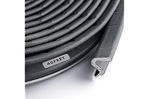 BBTO Thick Door Weather Stripping for Soundproofing