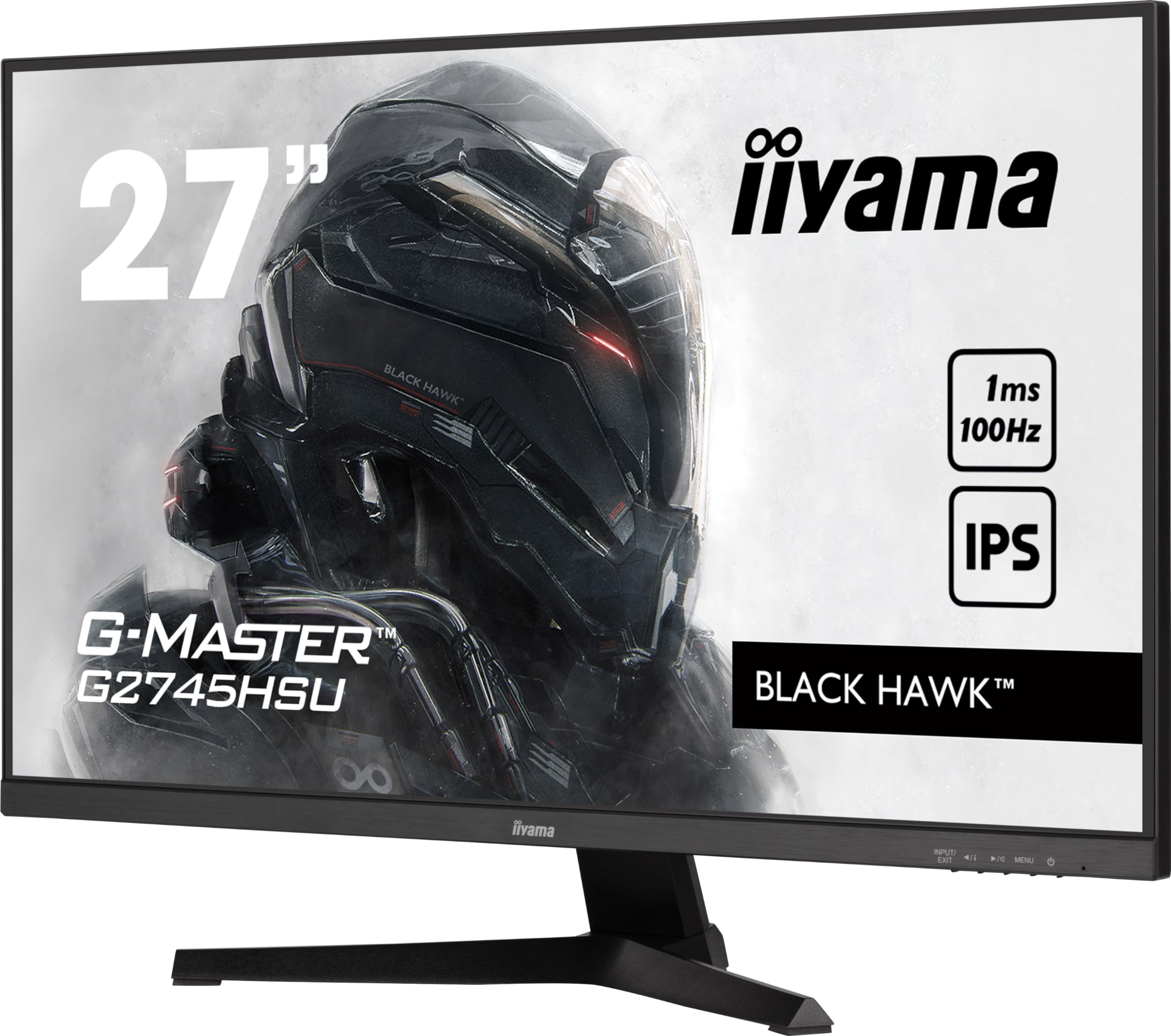 Iiyama ゲーミング モニター Black Hawk G2730HSU iiyama - G-MASTER G2730HSU-B1 Black Hawk – get in the game