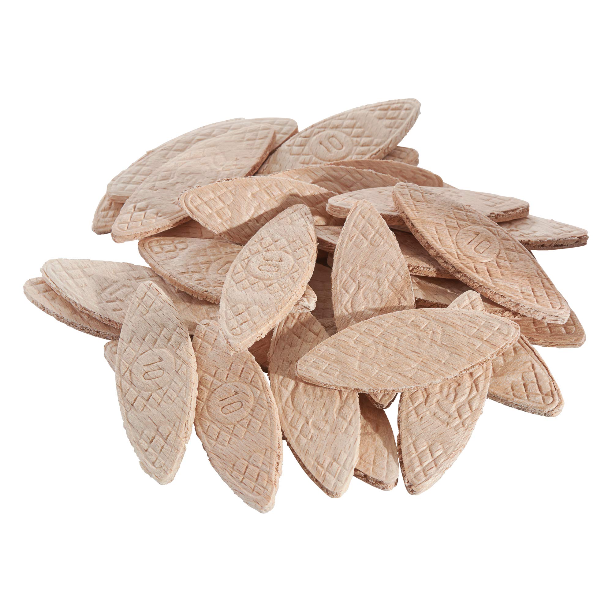 Trend 100pcs Beech Wood Joining Biscuits Variety Pack (No. 0, 10, 20) for Woodworking, Joinery and Furniture Framing, BSC/MIX/100