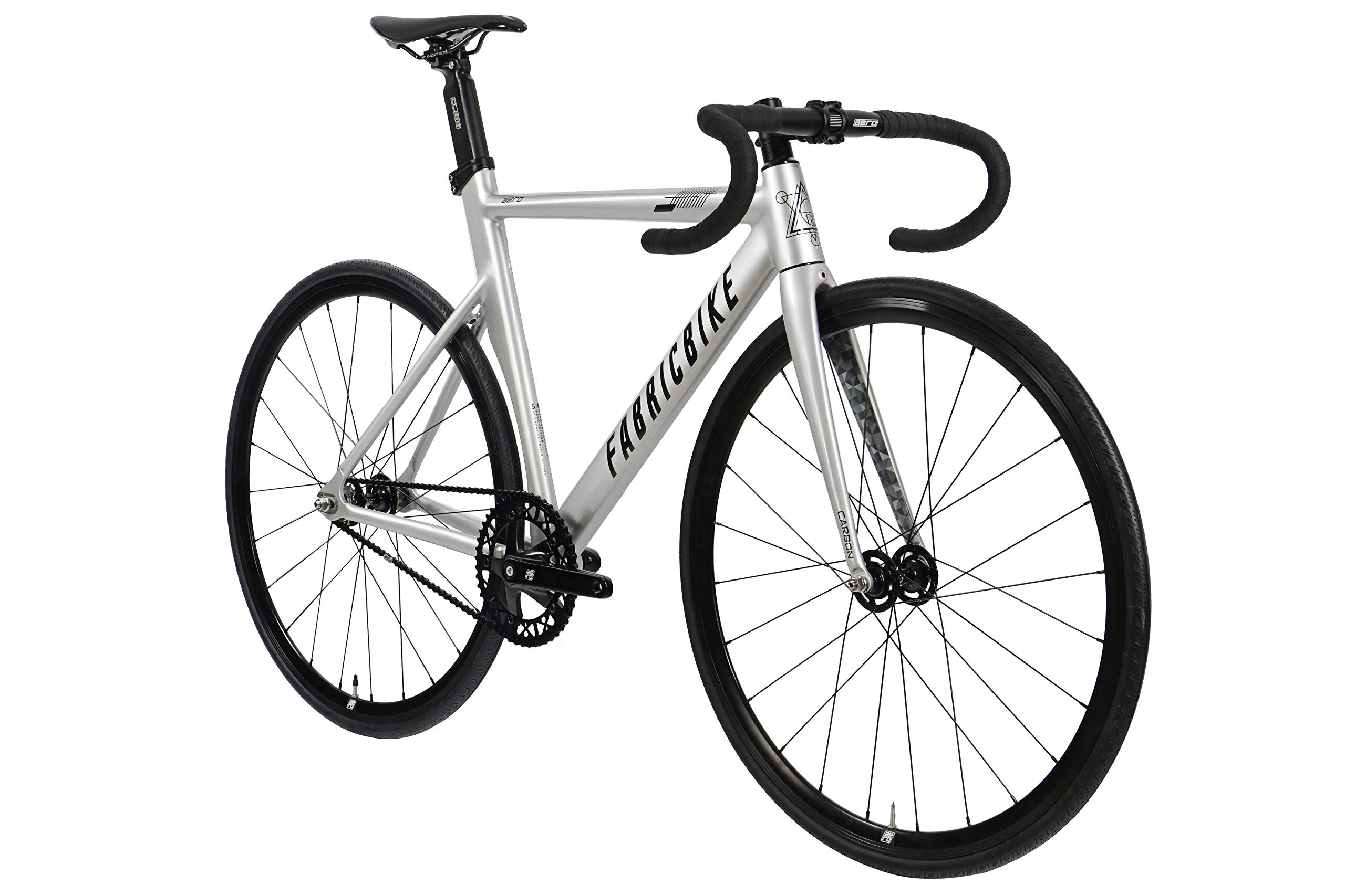FabricBike Aero Herrenfahrrad, Sidealgrau und Schwarz, groß