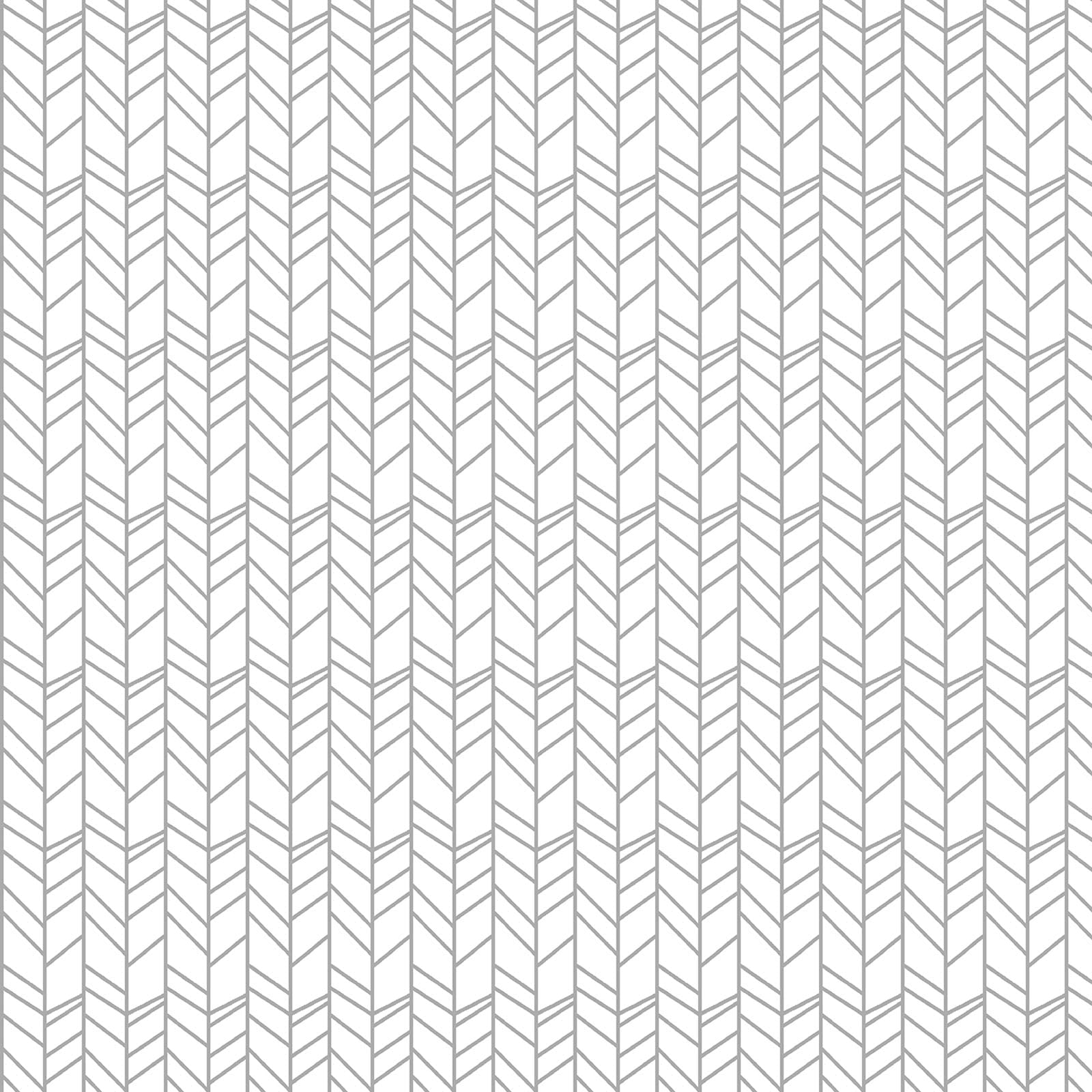 Flannel Snuggle in The Jungle Stripe Gray Fabric Sold by The Yard