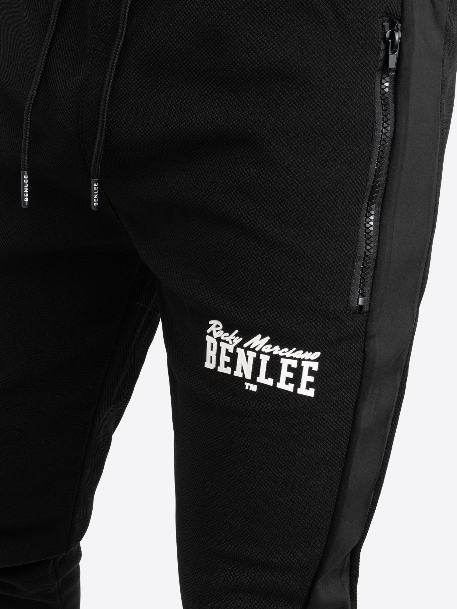 BENLEE Męski dres treningowy z kapturem, wąski krój, HACKBERRY