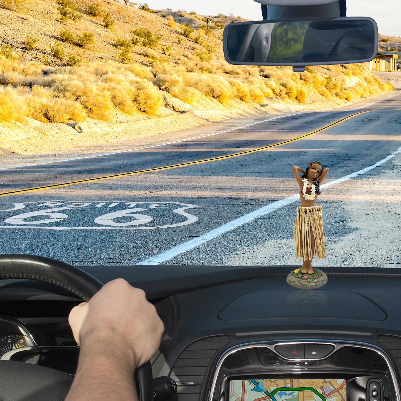 Devoted Hawaiian Hula Dashboard Dude - Noordzee Boardstore