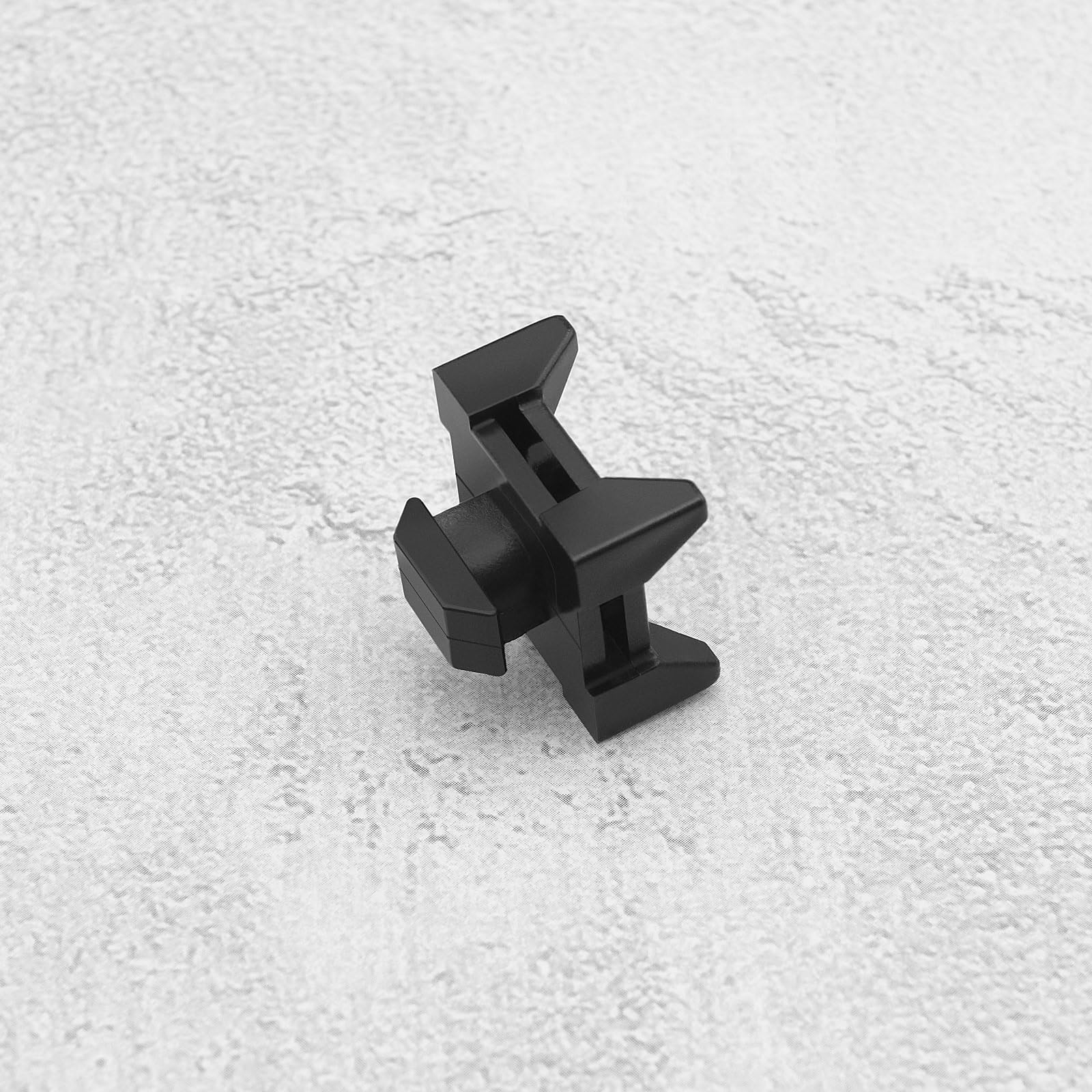 Clip Per Cavi Su Profili Alluminio - Fissaggio Rapido A Scatto, Tipo B Scanalatura 8mm - Foto 2