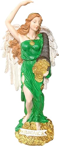 Miniatura 2 de Figura de abundancia de ángel de la abundancia abundia, diseño de estatua de 12.5in