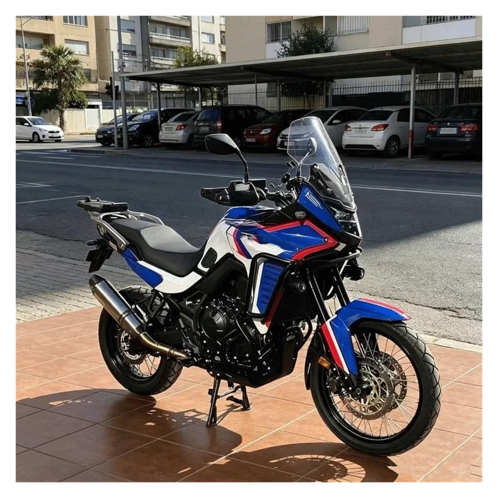 Caballete Lateral Moto Para XL750 Soporte De Central Motocicleta