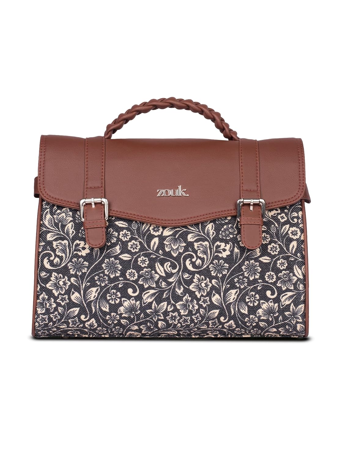 ZOUK Women's Konkona Heritage Satchel Bag | Jute | Vegan Leather Handcrafted With Detachable Sling Strap - Review, Price and Buying Guide