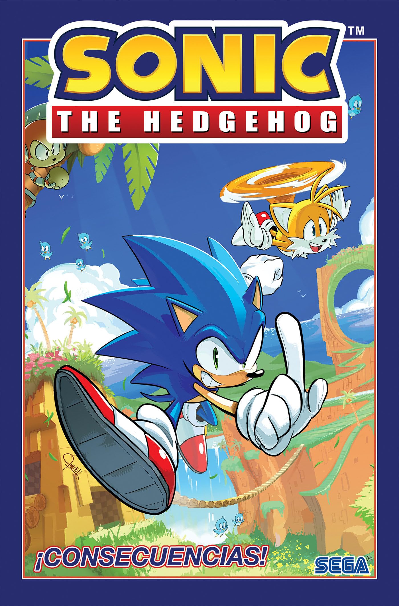 Sonic the Hedgehog, Vol. 1: ¡Consecuencias! (Sonic The Hedgehog, Vol 1: Fallout! Spanish Edition) (Sonic The Hedgehog Spanish)